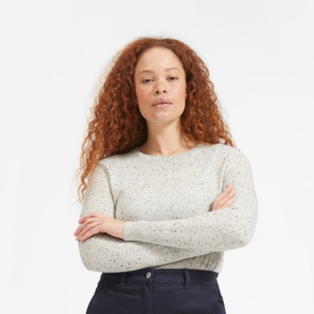 Everlane Cashmere Crew XS Donegal